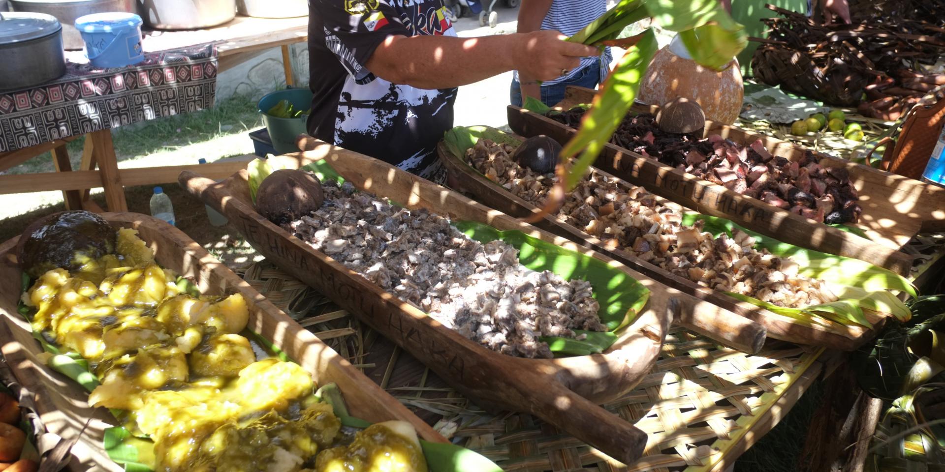 Fruit Cooked in a Marquesan Umukai