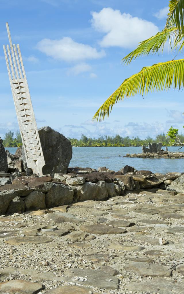 Marae de Huahine - ©Tahiti Tourisme