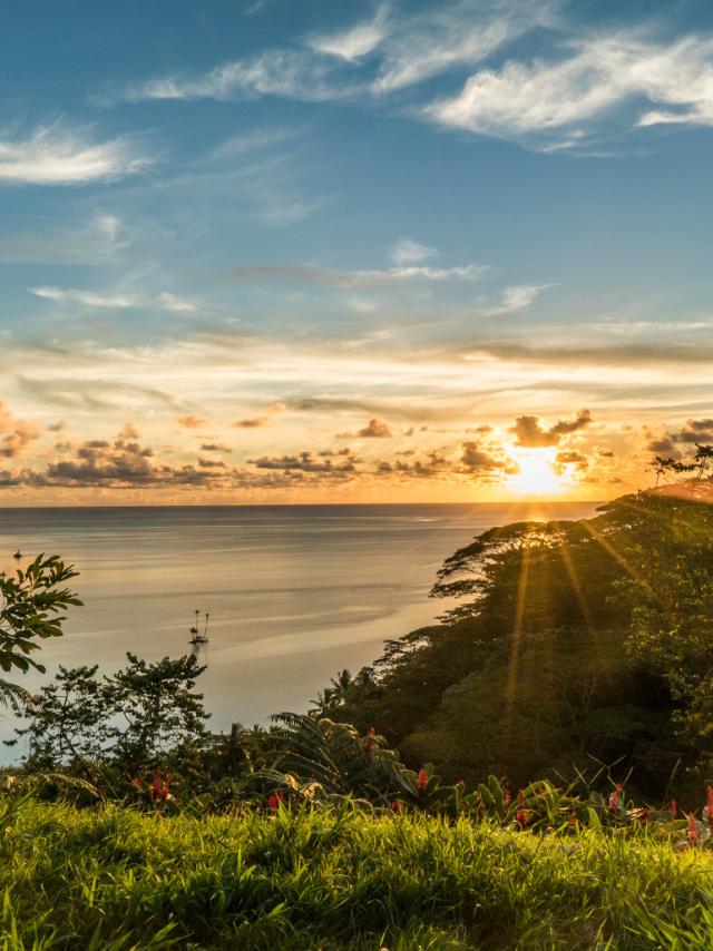 Sunset à Raiatea - Tahiti Tourisme © Audrey Svoboda