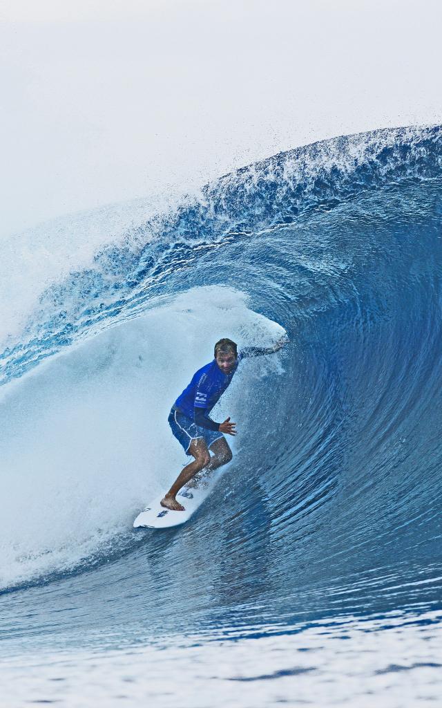 Surfing the Legendary Wave at Teahupo’o in Tahiti