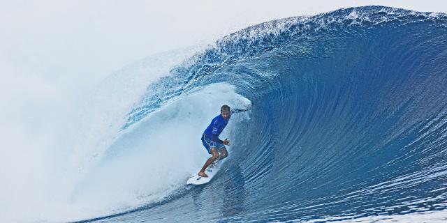 Surfing the Legendary Wave at Teahupo’o in Tahiti