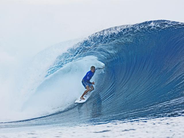 Surfing the Legendary Wave at Teahupo’o in Tahiti