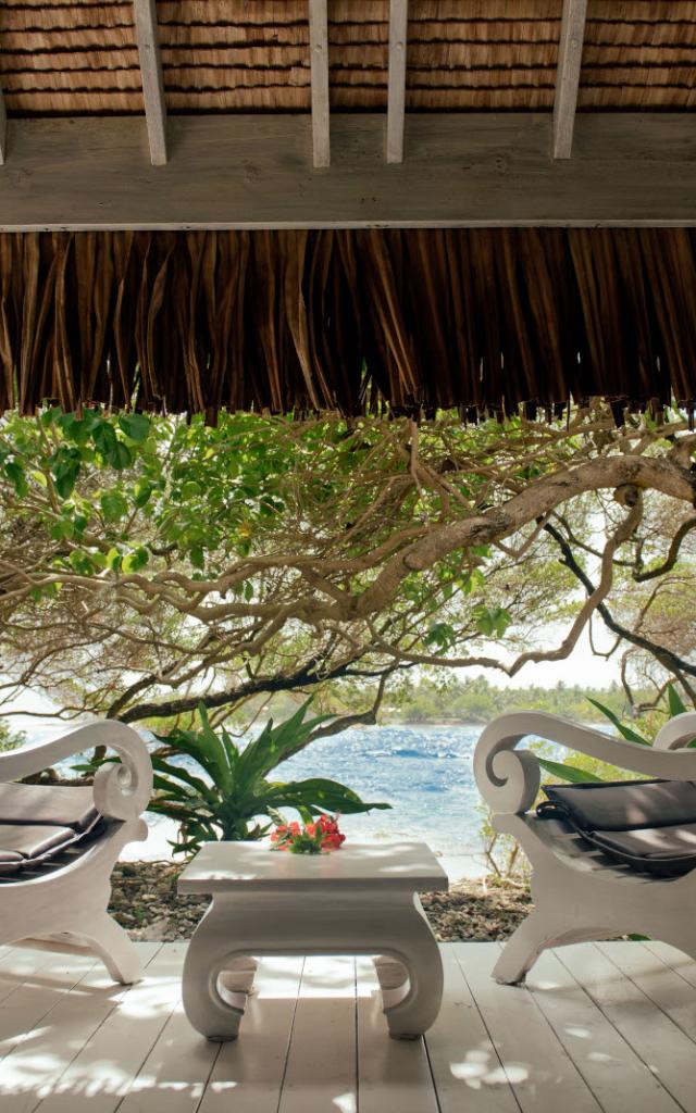 Bungalow in a Tahitian Guesthouse Rangiroa - Tahiti Tourisme© Hélène Havard