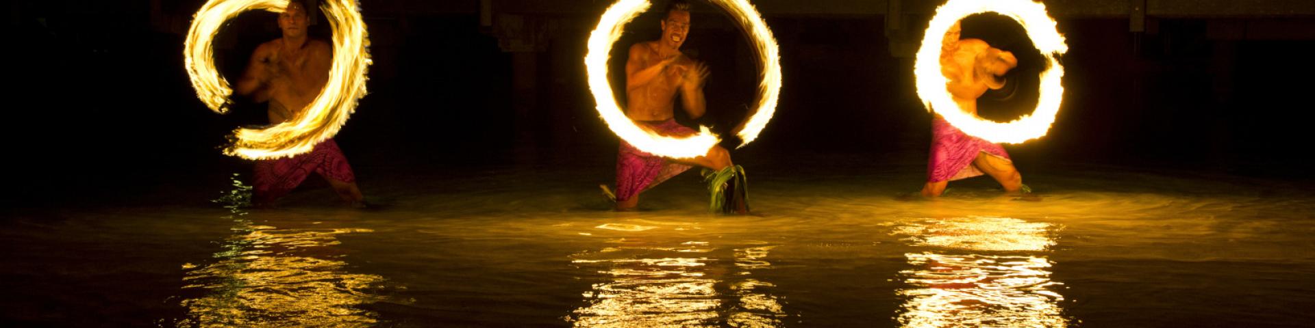 Fire Dancing Hotel Moorea