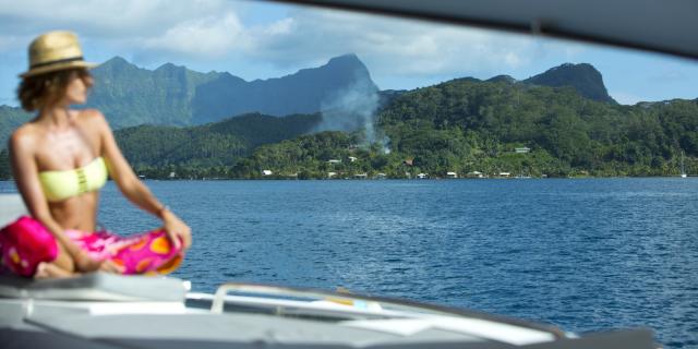 Lagon De Raiatea Avec Bateau - © Tahiti Tourisme