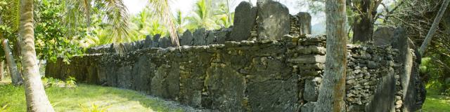 Marae Manunu à Maeva (Huahine) - ©Tahiti Tourisme