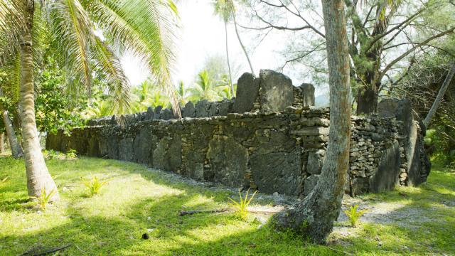 Marae Manunu à Maeva (Huahine) - ©Tahiti Tourisme