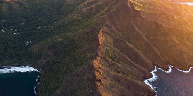 Aerial View of Nuku Hiva - Tahiti Tourisme