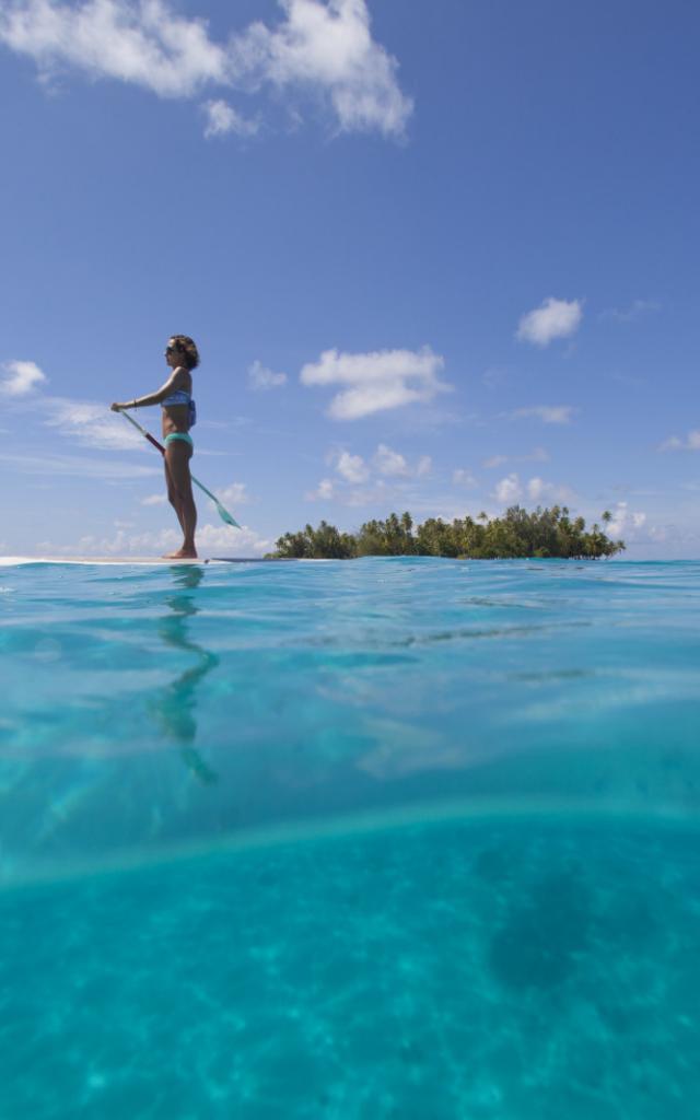 Paddle Tahaa © Tahiti Tourisme