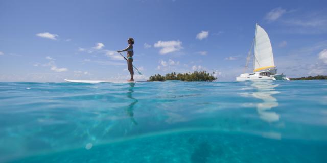 Paddle Tahaa © Tahiti Tourisme