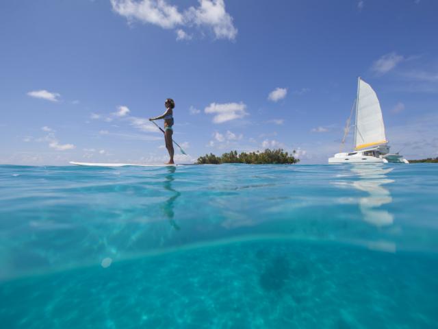 Paddle Tahaa © Tahiti Tourisme