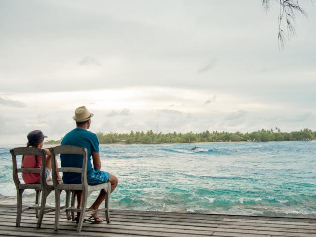 Passe De Rangiroa Et Vue Sur Les Dauphins -Tahiti Tourisme © Hélène Havard