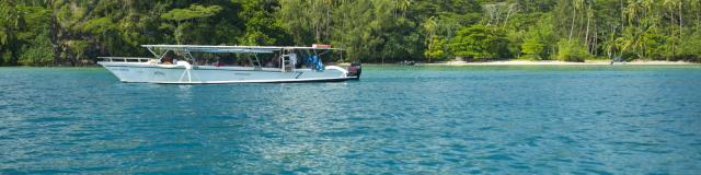 Pirogue à Moteur Huahine - ©Tahiti Tourisme