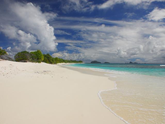 White Sandy Beach in Mangareva - Tahiti Tourisme