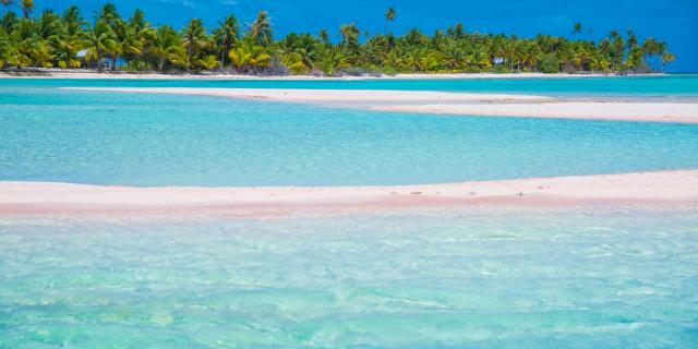 Beach of Pink Sand - Tahiti Tourisme © Lei Tao