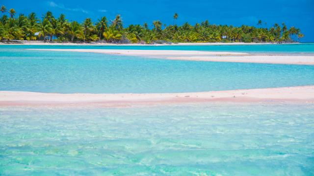 Plage De Sables Rose - Tahiti Tourisme © Lei Tao