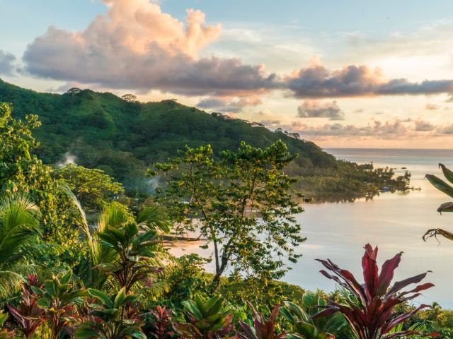 Point De Vue à Raiatea - © Audrey Svoboda