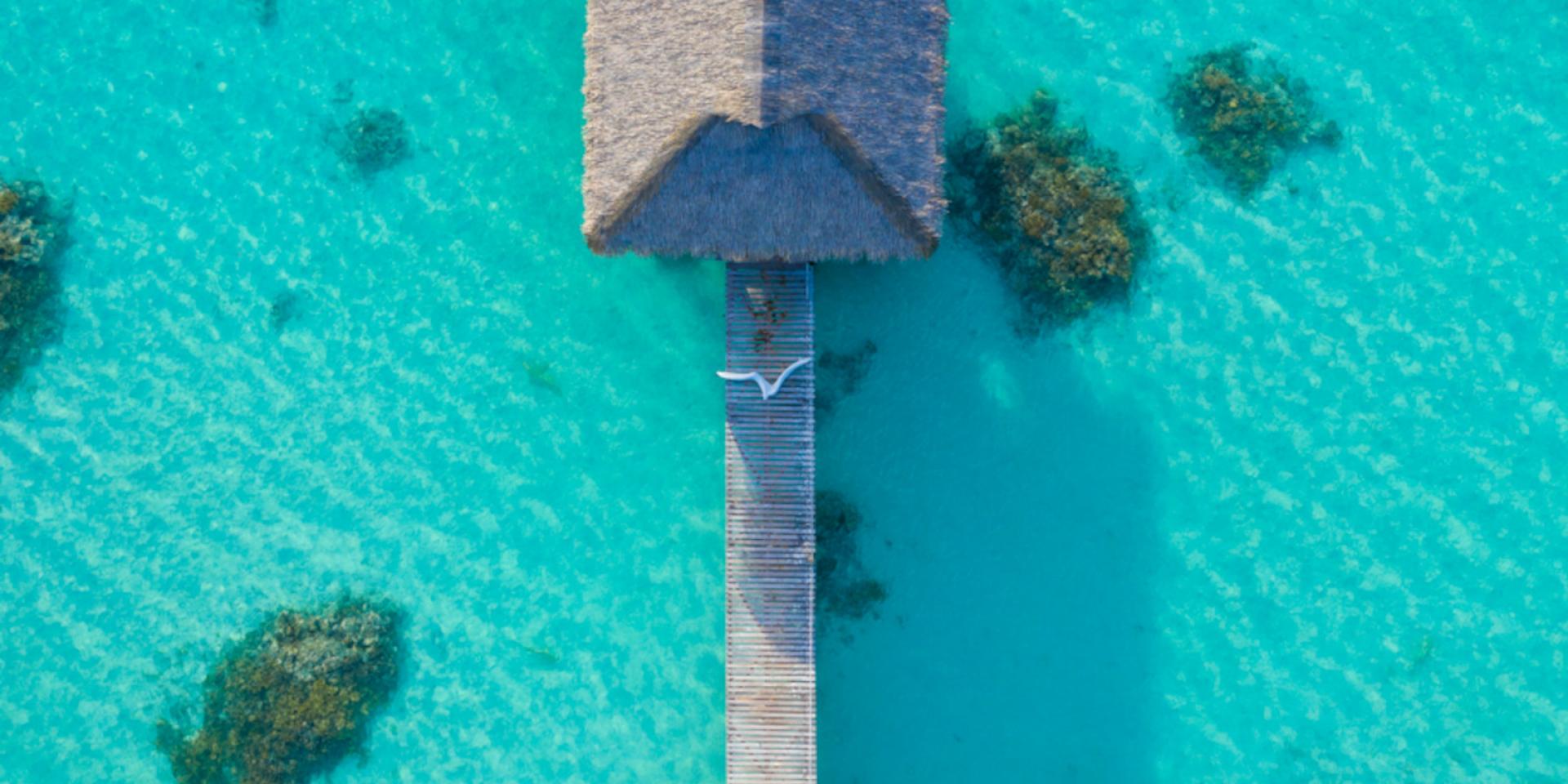 Ponton à Fakarava - © Jim Winter
