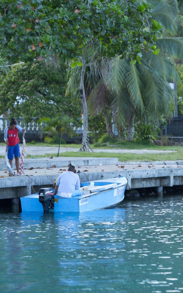 Huahine Quayside