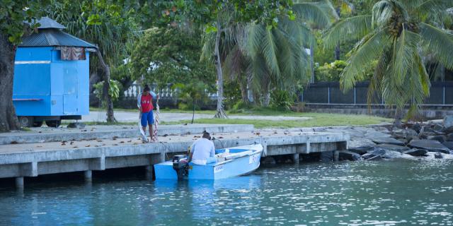 Huahine Quayside