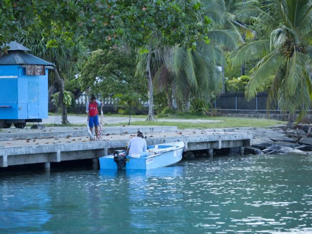 Huahine Quayside