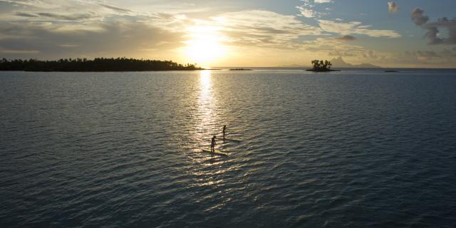 Sunset Sur Lagon De Tahaa - © Tahiti Tourisme