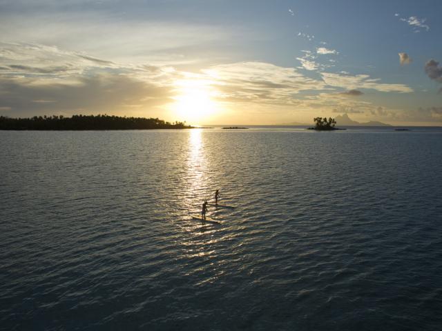 Sunset Sur Lagon De Tahaa - © Tahiti Tourisme