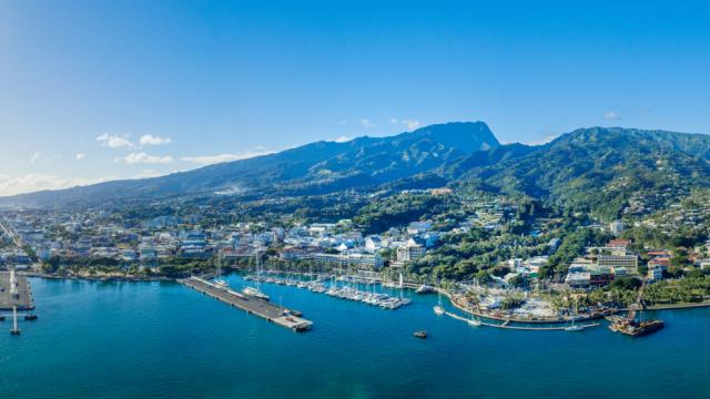 Aerial View of Papeete - Tahiti Tourisme