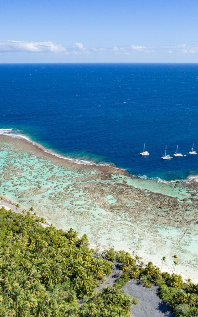 Vue Aérienne Du Lagon De Tetiaroa - Tahiti Tourisme © Tahiti Fly Shoot