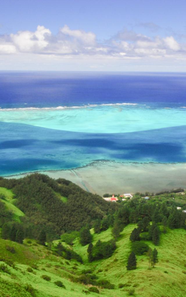 Vue Depuis Le Mont Hiro à Raivavae - Tahiti Tourisme © Frédéric Cristol