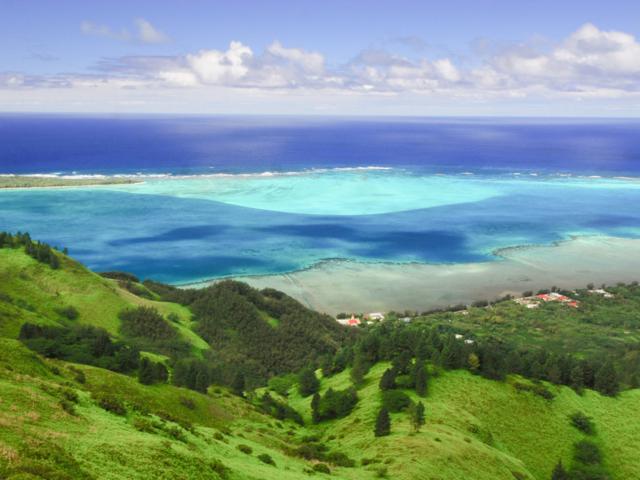 Vue Depuis Le Mont Hiro à Raivavae - Tahiti Tourisme © Frédéric Cristol