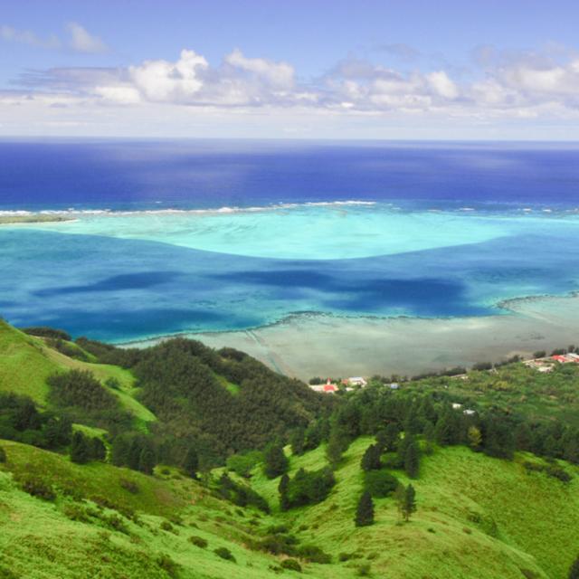 Vue Depuis Le Mont Hiro à Raivavae - Tahiti Tourisme © Frédéric Cristol