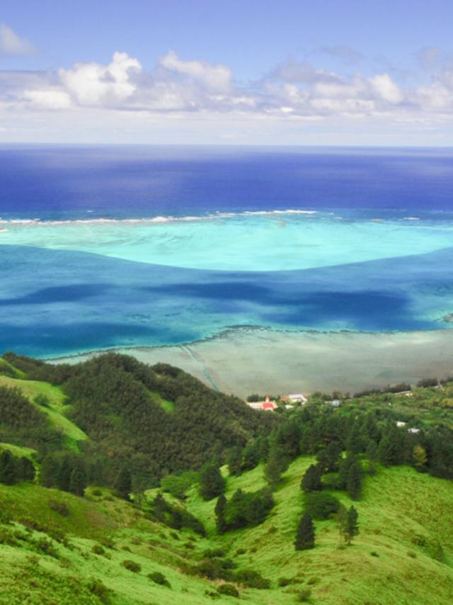 Vue Depuis Le Mont Hiro à Raivavae - Tahiti Tourisme © Frédéric Cristol