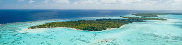 Vue Drone Du Lagon De Tetiaroa - Tahiti Tourisme © Tahiti Fly Shoot