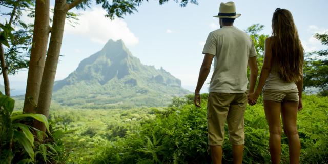 Hiking in Moorea