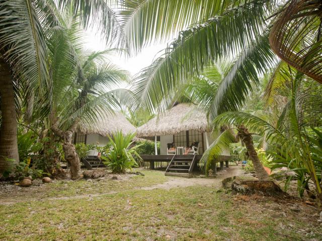 Bungalow à Rangiroa - Tahiti Tourisme © Hélène Havard