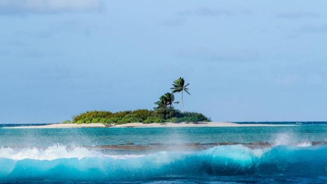 Kite Surfing Windy Spot à Tikehau ©denis Grosmaire