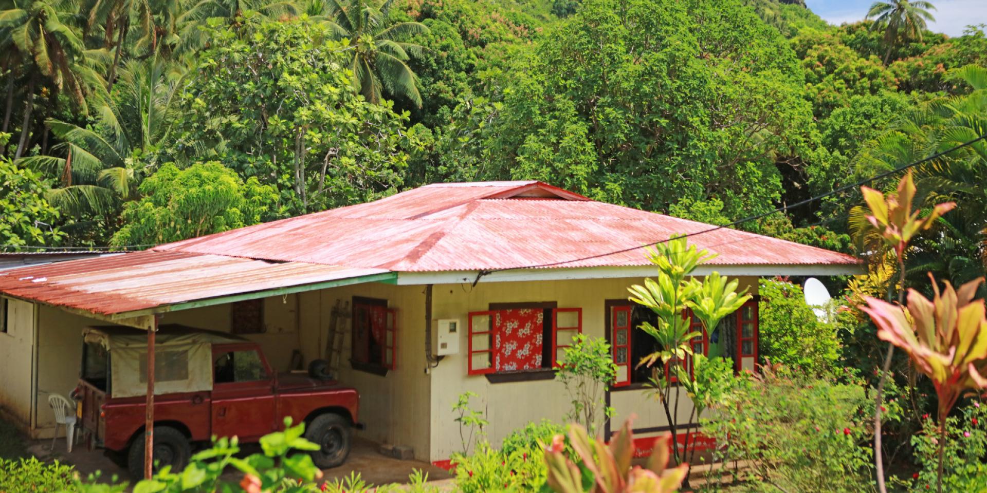 House in Ua Huka © Tahiti Tourisme
