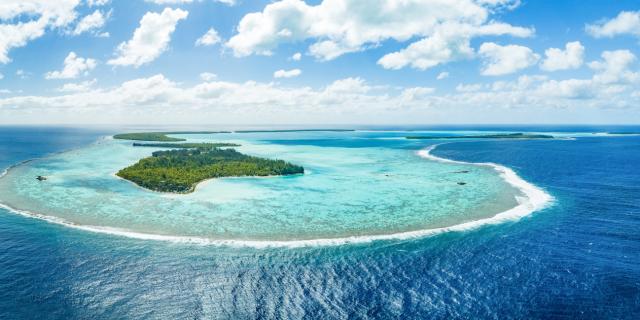 Panoramic View of Tetiaroa - Tahiti Tourisme © Tahiti Fly Shoot