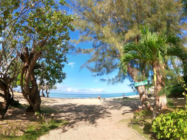 The White Sandy Beach at Pk 18 Tahiti Tourisme