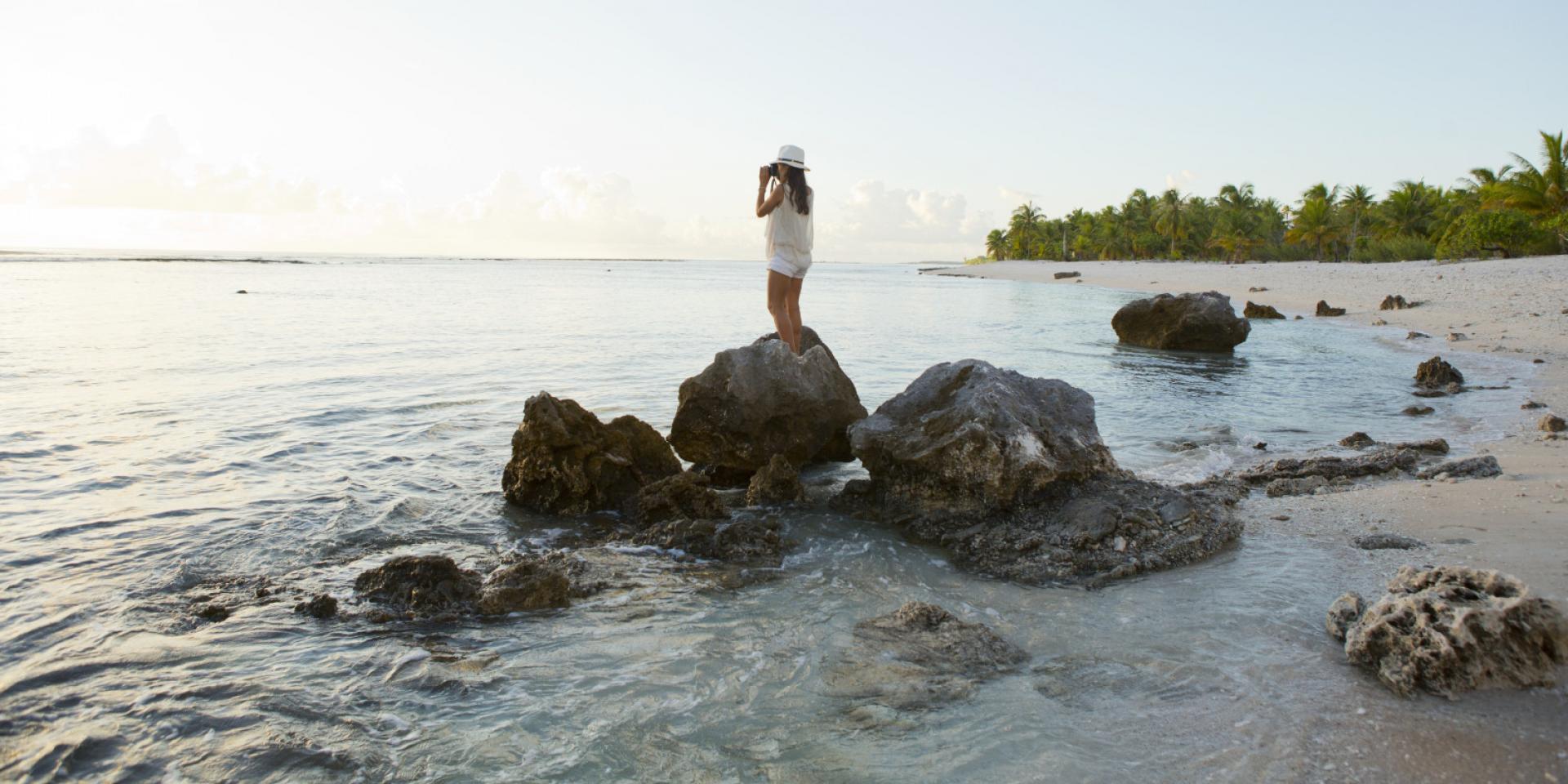 Beach at Tikehau © Tahiti Tourisme