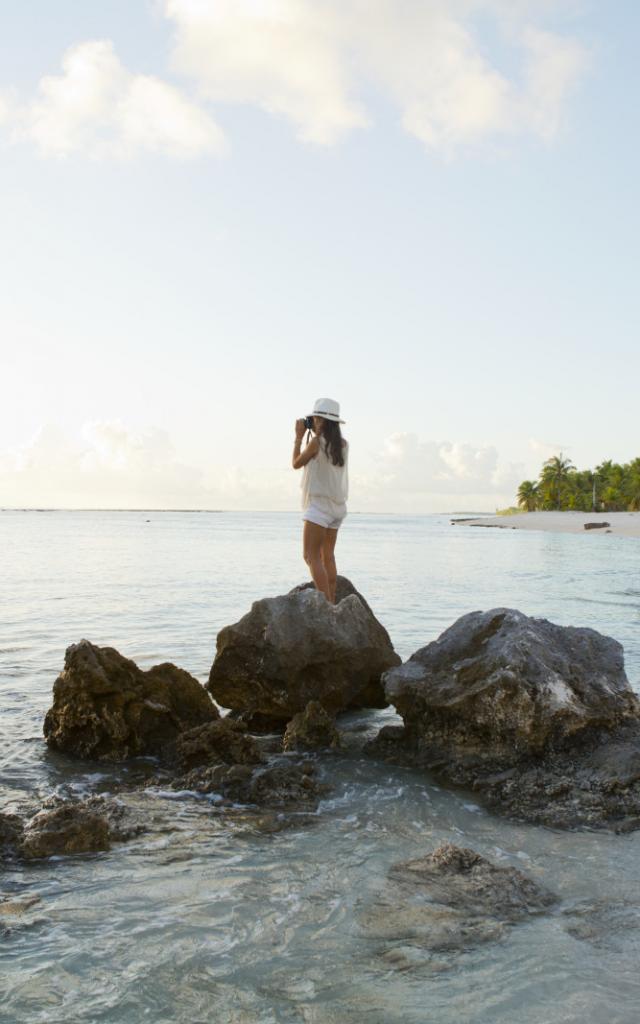 Beach at Tikehau © Tahiti Tourisme