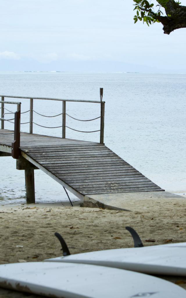 Ponton à Huahine - ©Tahiti Tourisme