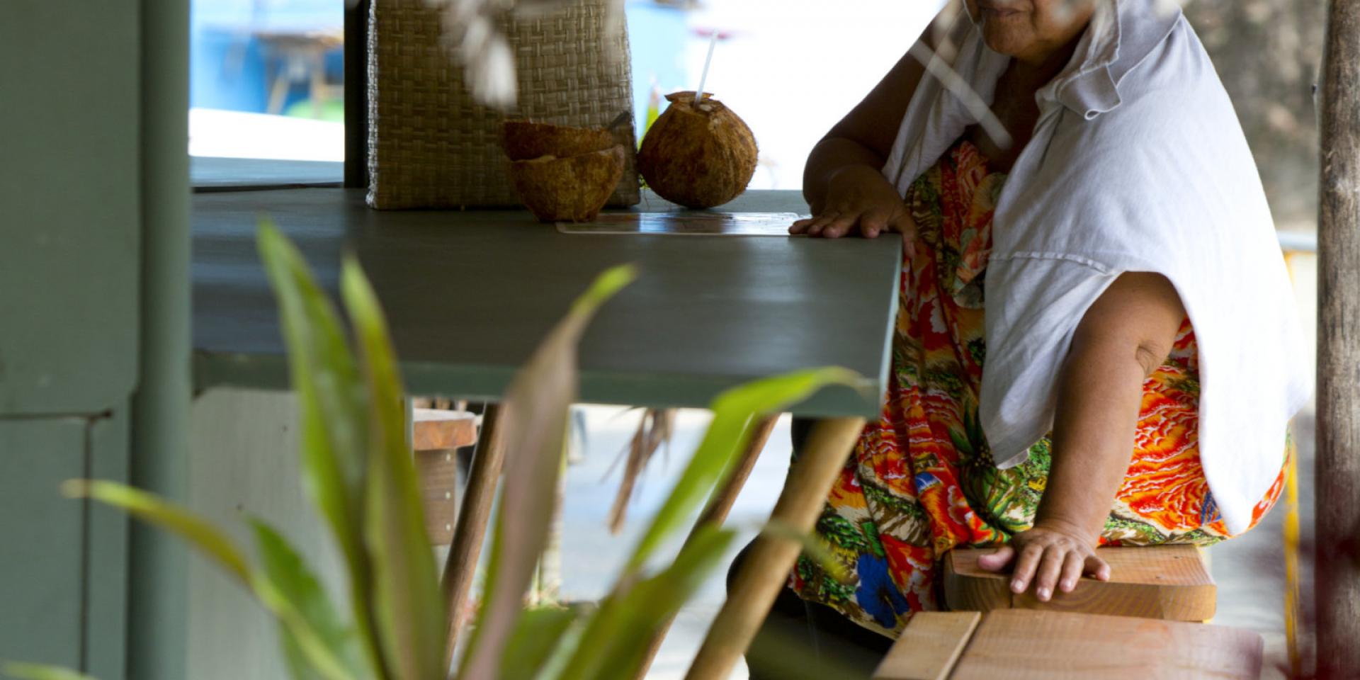 Snack Huahine - Tahiti Tourisme © Grégoire Le Bacon