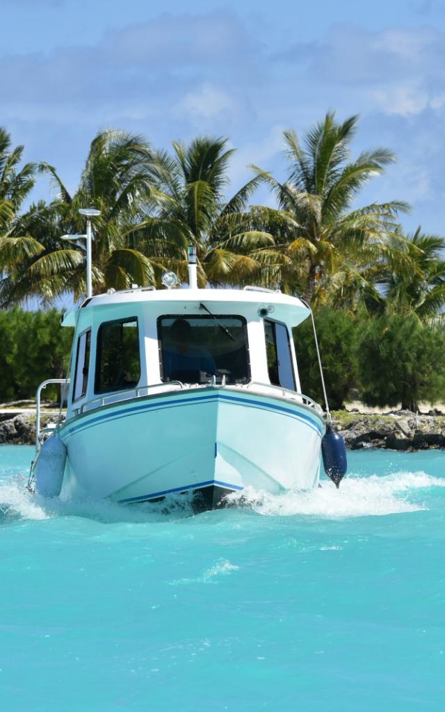 Taxi Boat Bora Bora © Tahiti Tourisme