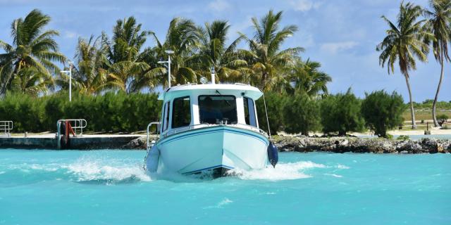 Taxi Boat Bora Bora © Tahiti Tourisme