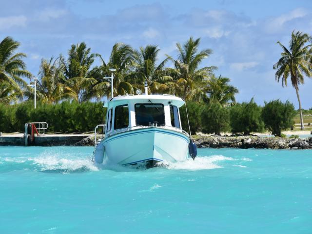 Taxi Boat Bora Bora © Tahiti Tourisme