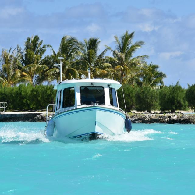 Taxi Boat Bora Bora © Tahiti Tourisme