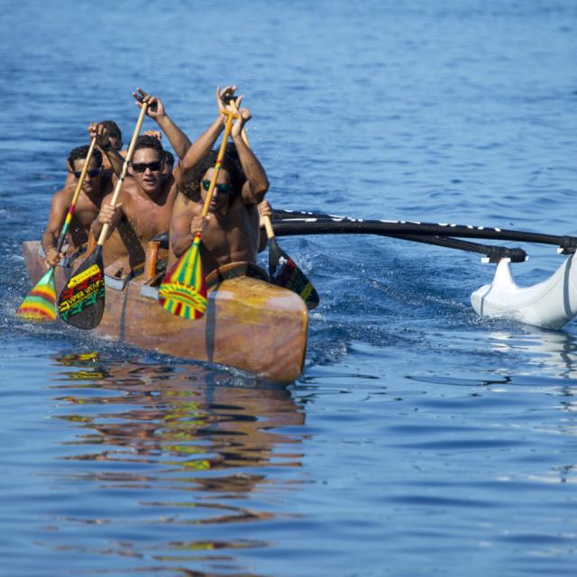 Va'a Ono Pirogue à 6 Places © Tahiti Tourisme