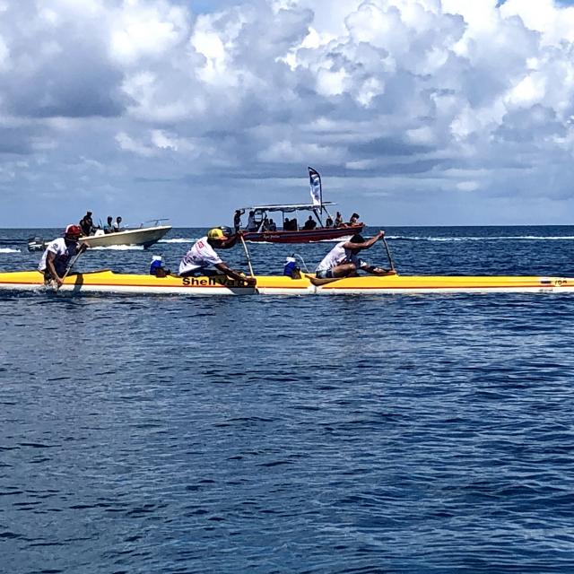 Va'a Toru Pirogue à 3 Places © Tahiti Infos